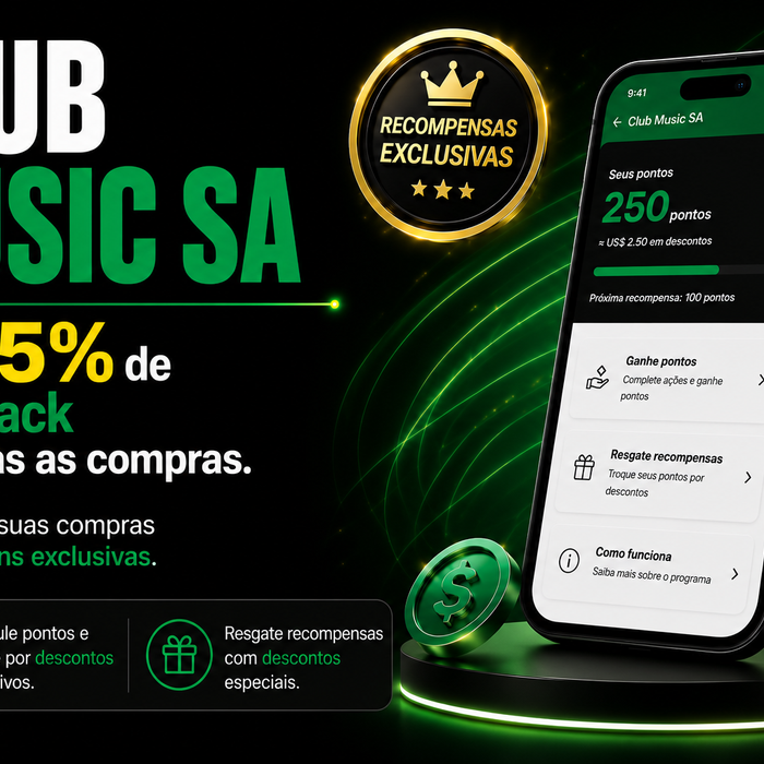 Club Music SA - Além de investir no seu som, agora você também ganha recompensas