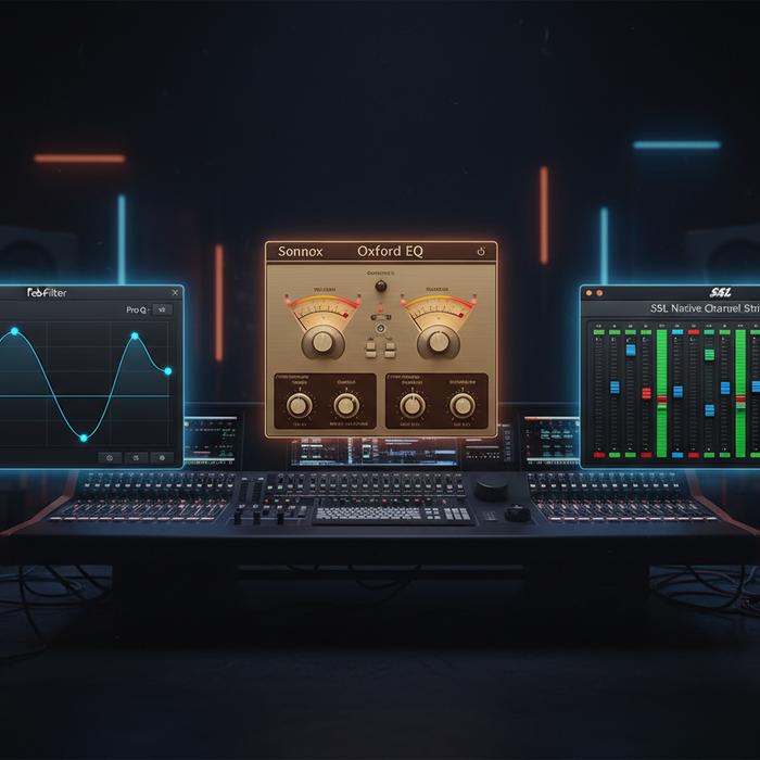 Equalizadores Modernos: FabFilter, Sonnox ou SSL? Qual é o Melhor para Sua Mixagem?