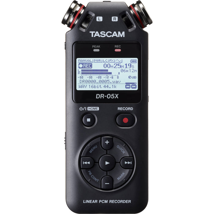 Gravador de áudio TASCAM DR-05X