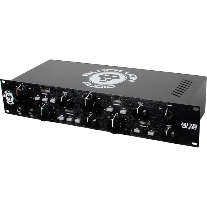 Pré-amplificador de microfone Black Lion Audio B173 Quad 4 canais