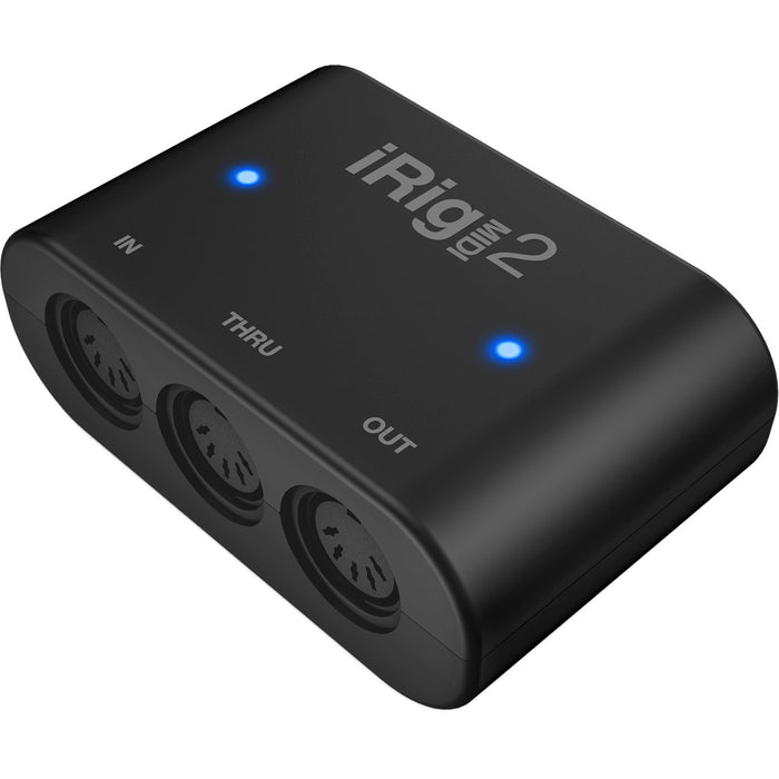 Interface de áudio IK Multimedia iRig MIDI 2 USB