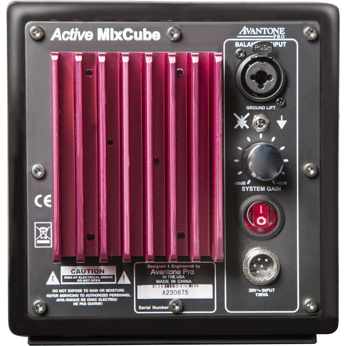 Monitor de áudio Avantone Pro Mixcube ativo 5,25 pol. black (unitário)