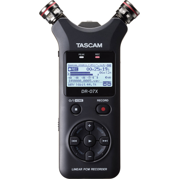 Gravador de áudio TASCAM DR-07X