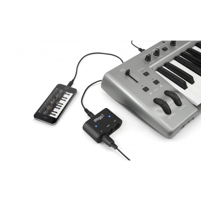 Interface de áudio IK Multimedia iRig MIDI 2 USB