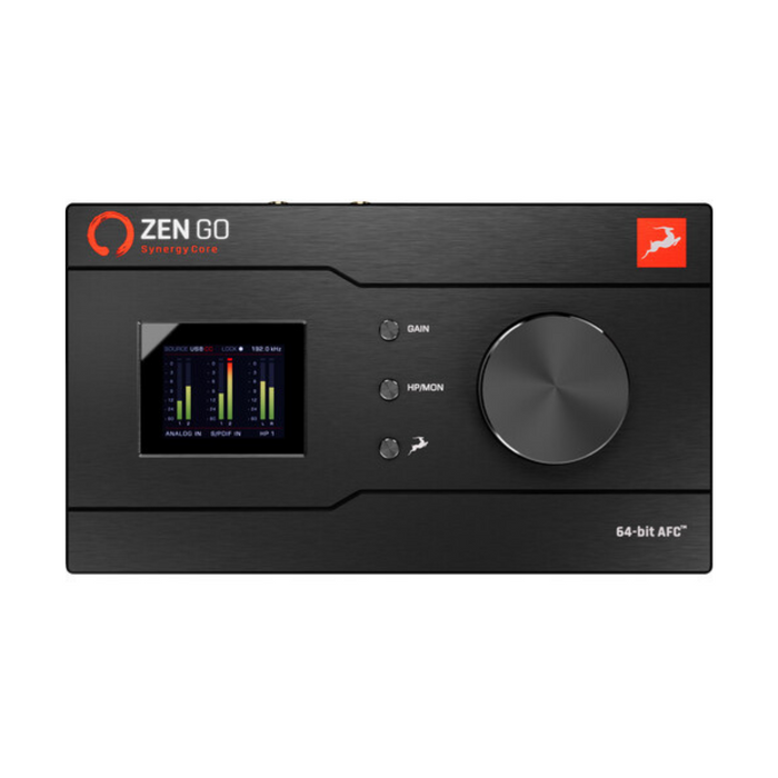 Interface de Audio Antelope Zen Go TB Synergy Core Desktop 4x8 Thunderbolt 3