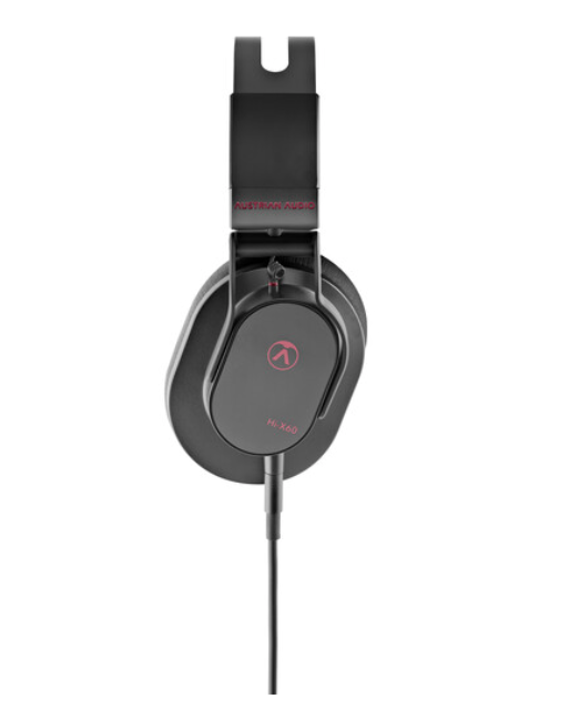 Fones de ouvido Austrian Audio Hi-X60 Professional Headphone com design fechado