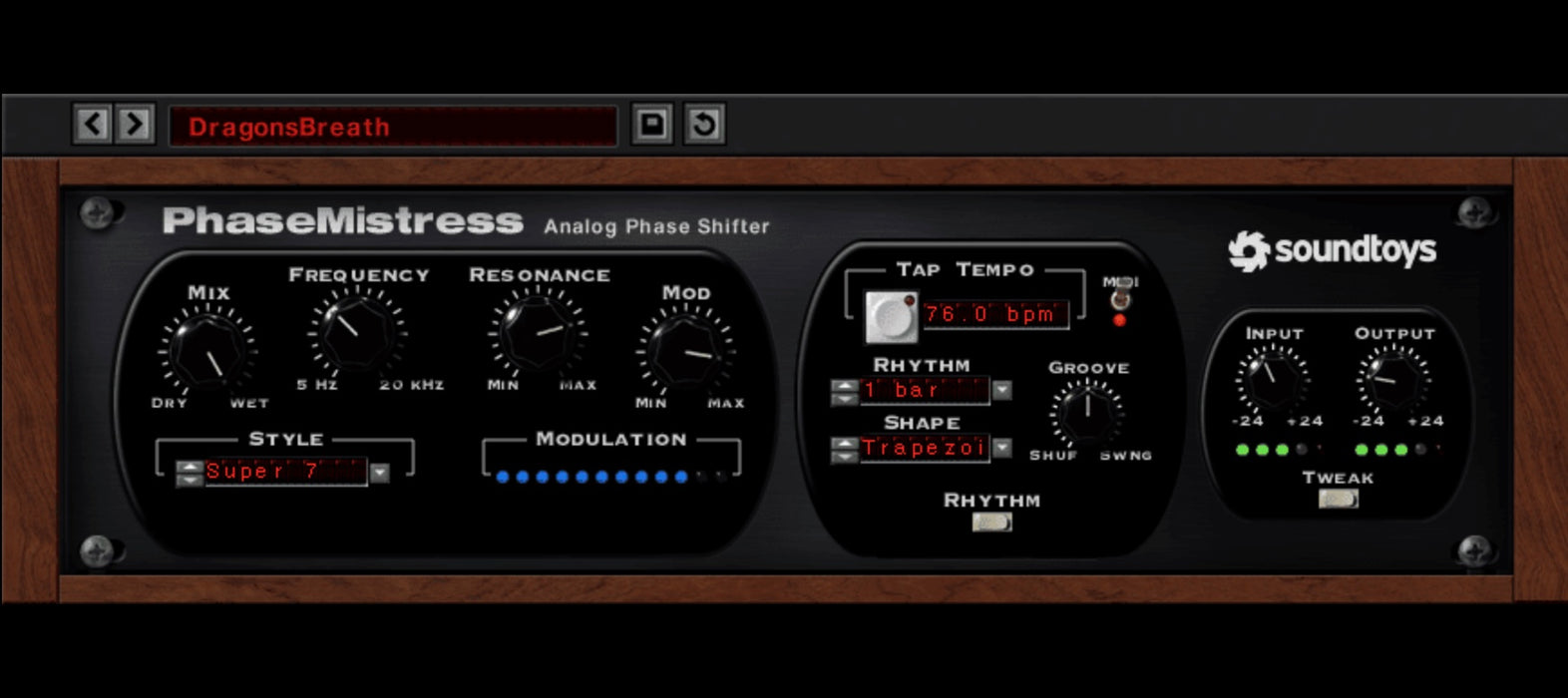 Soundtoys PhaseMistress 5