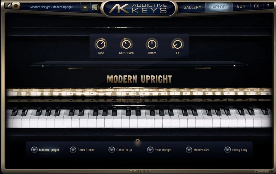 Addictive Keys Modern Upright