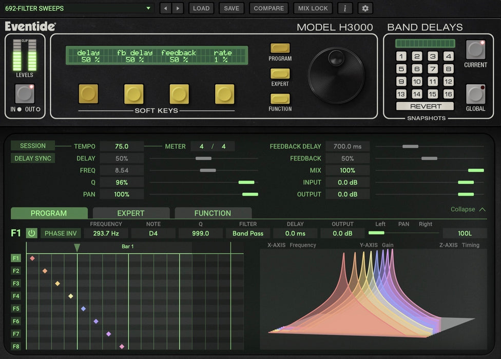 H3000 Band Delays Mk II