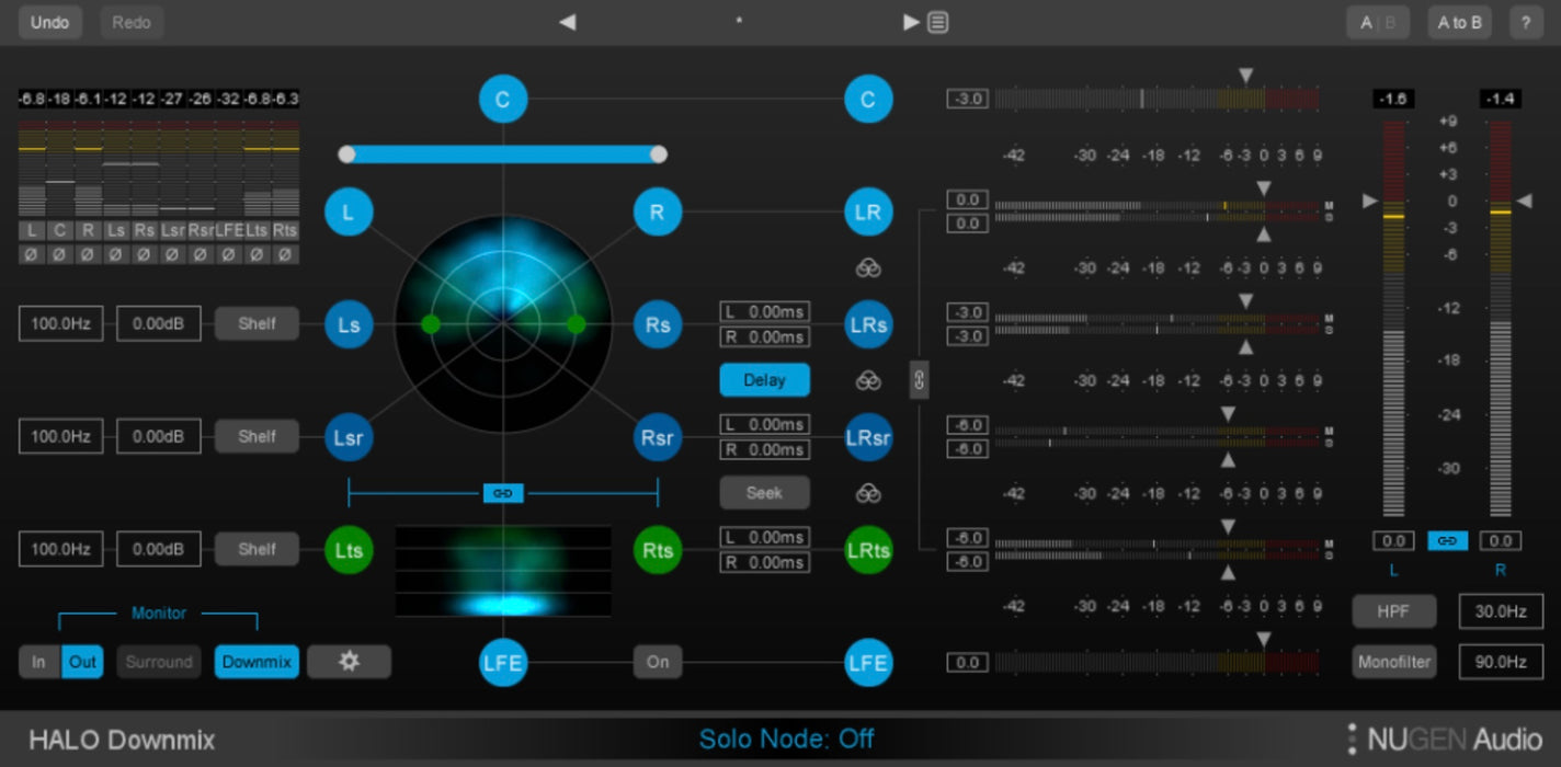 NUGEN Halo Downmx 3D extension