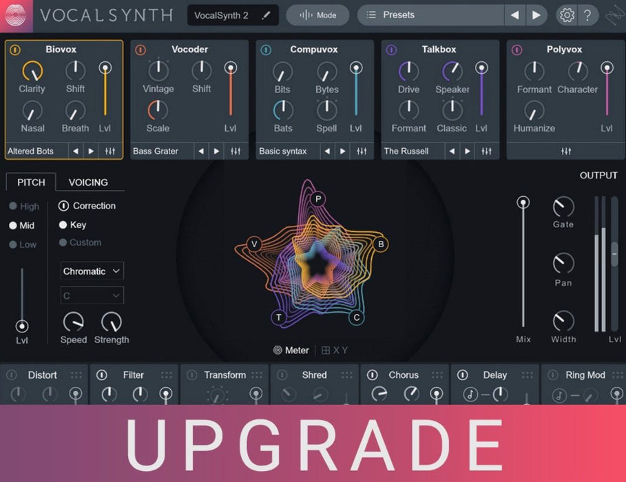 iZotope VocalSynth 2 - Upgrade do Music Production Suite 1