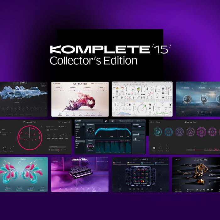 Native Instruments Komplete 15 Collector's Edition - Upgrade do Komplete Standard 8-15