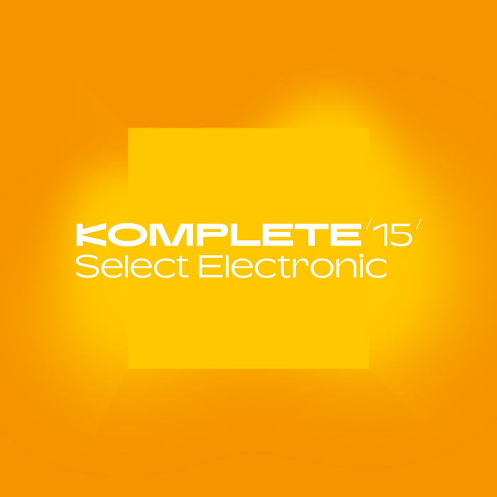 Native Instruments Komplete 15 Select - ELECTRONIC