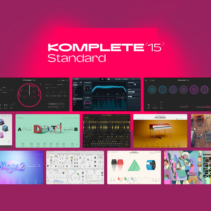 Native Instruments Komplete 15 Standard - Upgrade a partir do Komplete Select e Produtos Qualificados