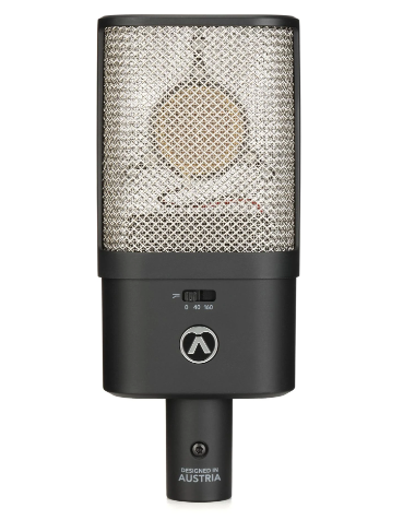 Microfone Profissional Condensador Austrian Audio OC16 padrão cardióide (Preto)