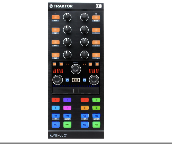 Controlador de DJ Native Instruments Traktor Kontrol X1