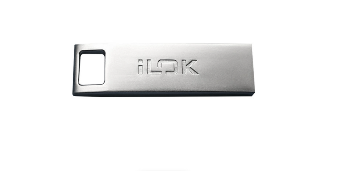 Autenticador USB tipo dongle para licenças de software PACE iLok USB-A (3ª geração)