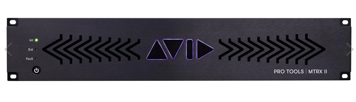 Interface de áudio Avid Pro Tools MTRX II + módulo Thunderbolt 3