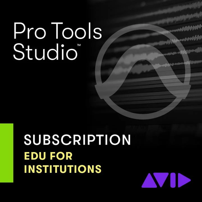 Pro Tools Studio - Licença de 1 ano - Educacional - Para Alunos e Professores - Nova Assinatura