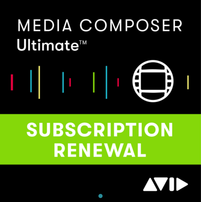 Avid Media Composer | Ultimate - Renovação da Assinatura de 1 ano