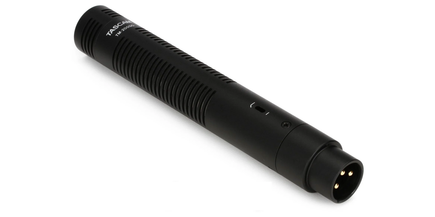 Microfone Condensador Shotgun TASCAM TM-200SG