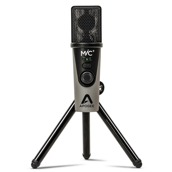 Microfone Apogee MiC Plus USB condensador cardioide