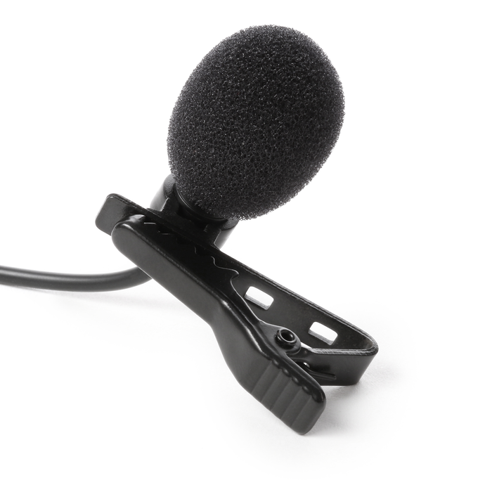 Microfone de lapela IK Multimedia iRig Mic Lav condensador omnidirecional