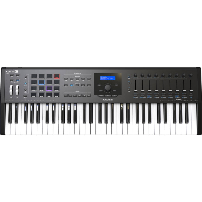 Controlador MIDI Arturia KeyLab 61 MkII 61 teclas (preto)