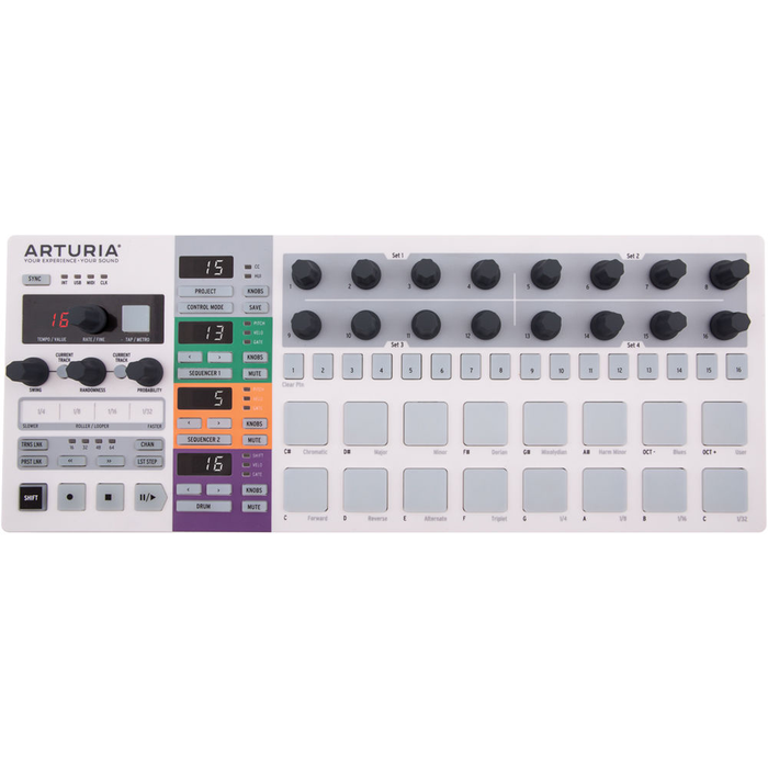 Controlador e sequenciador Arturia BeatStep Pro