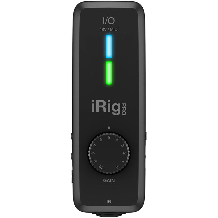 Interface de áudio e MIDI IK Multimedia iRig Pro I/O USB 1x1
