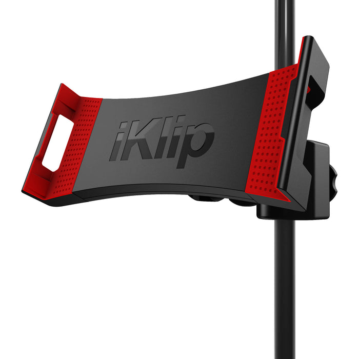 Adjustable microphone stand for IK Multimedia iKlip 3 tablets