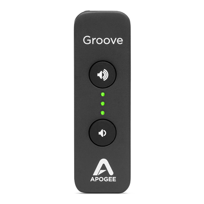 Portable USB DAC and Apogee Groove Headphone Amplifier