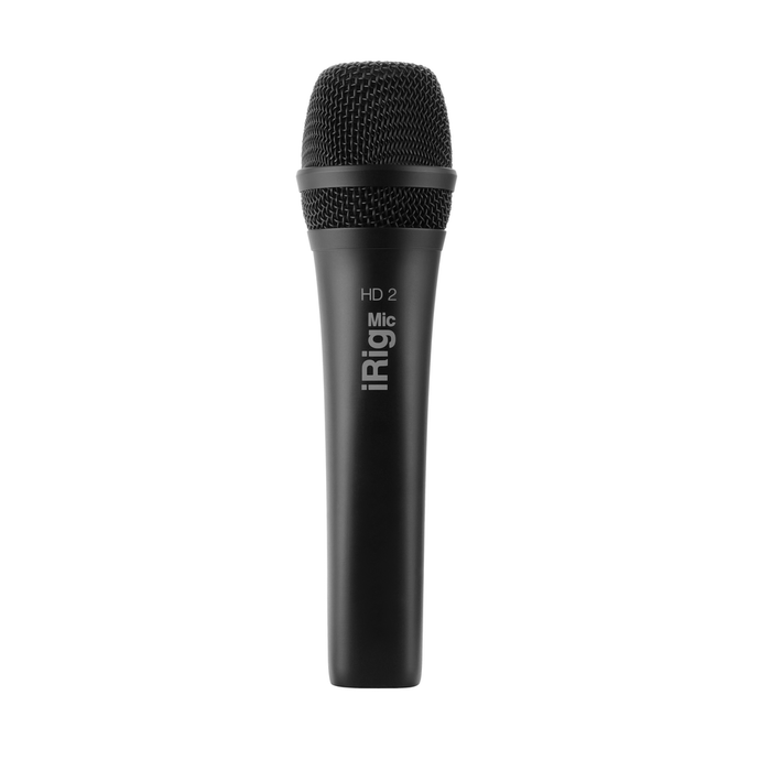 Microfone de mão IK Multimedia iRig Mic HD 2 condensador cardioide