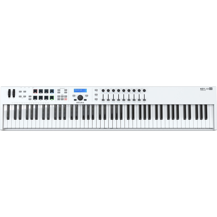 Arturia KeyLab Essential 88 USB MIDI Controller 88 Keys (White)