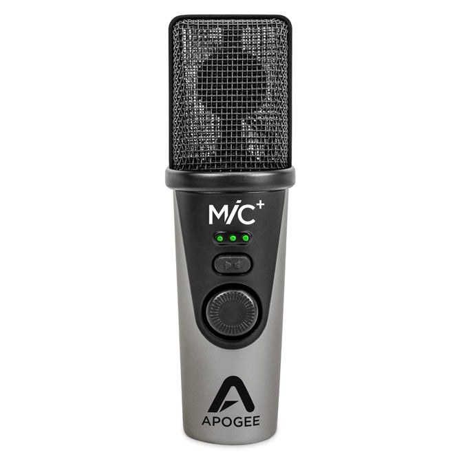 Microfone Apogee MiC Plus USB condensador cardioide
