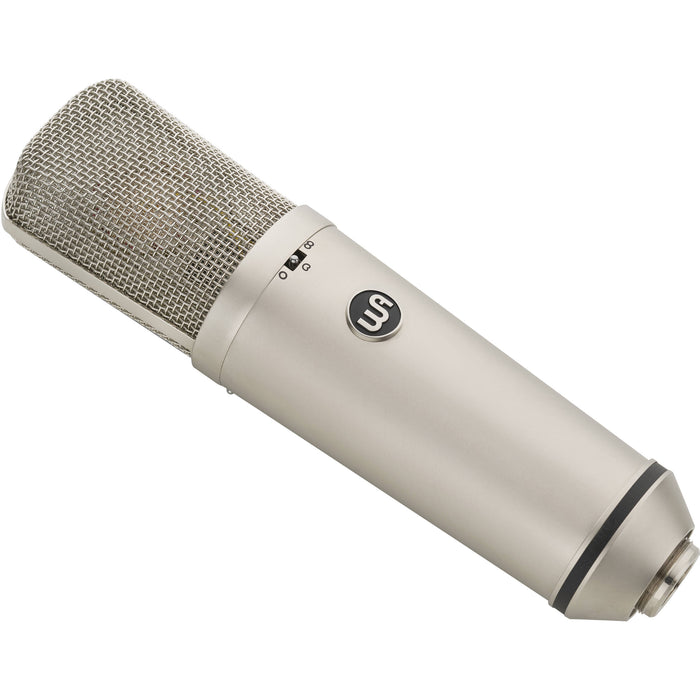 Microfone Warm Audio WA-87 R2 condensador multipadrão níquel