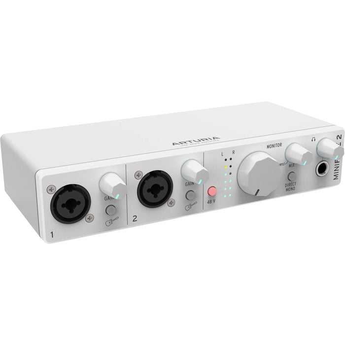 Arturia MiniFuse 2 USB-C 2x2 Audio Interface (White)