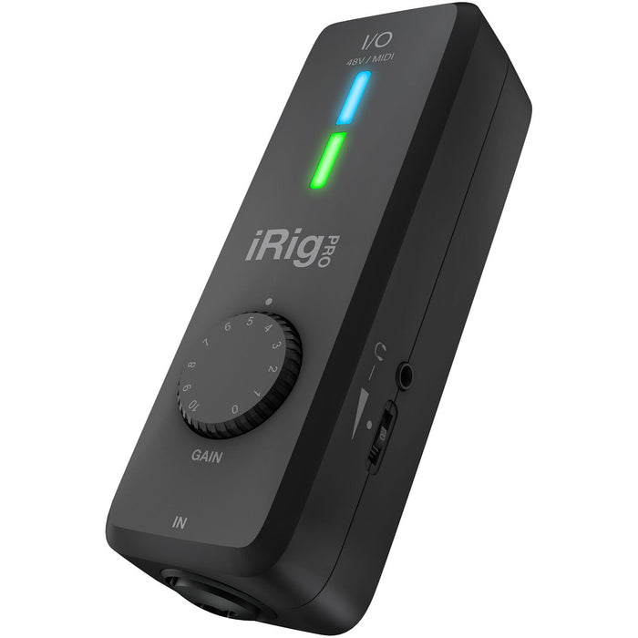 Audio and MIDI Interface IK Multimedia iRig Pro I/O USB 1x1