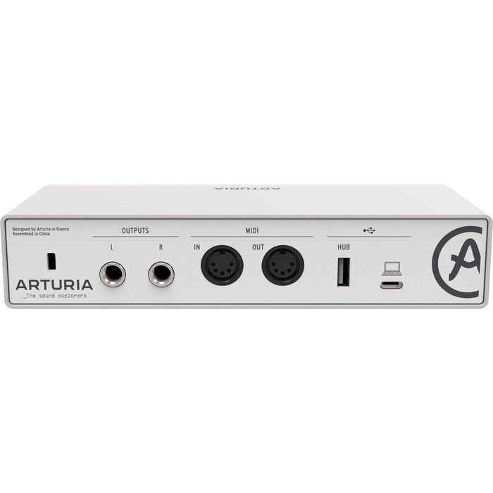 Interface de áudio Arturia MiniFuse 2 USB-C 2x2 (branco)