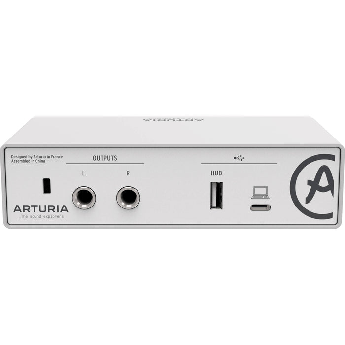 Arturia MiniFuse 1 USB-C 1x2 Audio Interface (White)