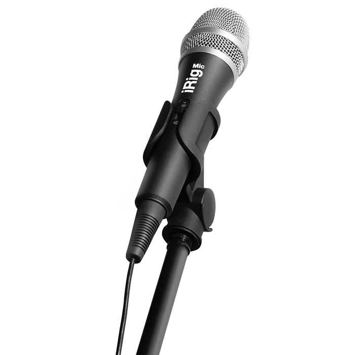 Microfone de mão IK Multimedia iRig Mic condensador cardioide