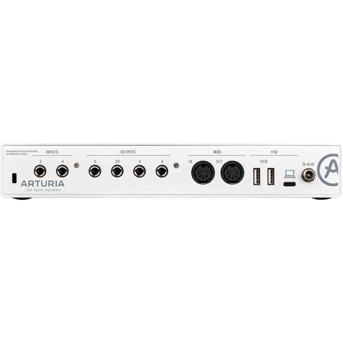 Arturia MiniFuse 4 USB-C 4x4 Audio Interface (White)