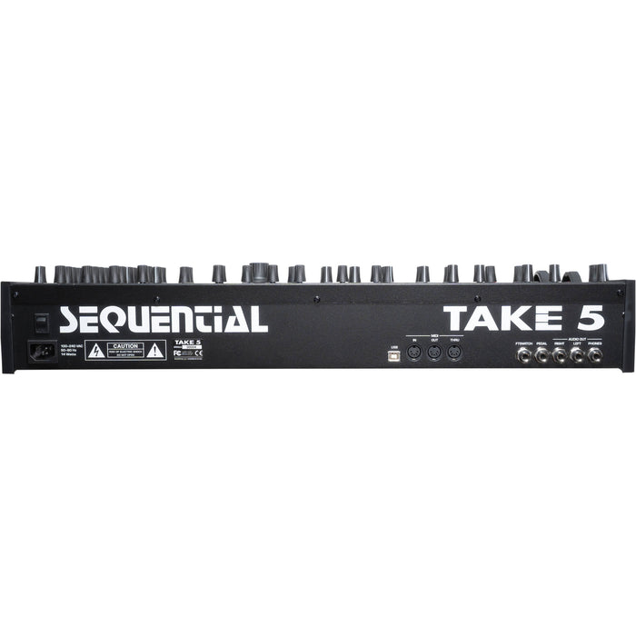 Polyphonic Analog Sequential Take 5 Synthesizer