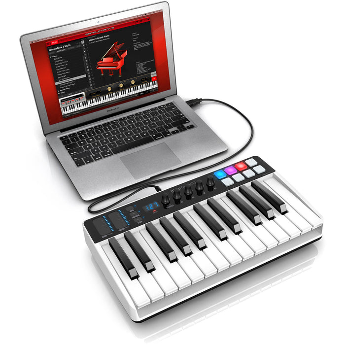 Controlador MIDI IK Multimedia iRig Keys I/O 25 teclas