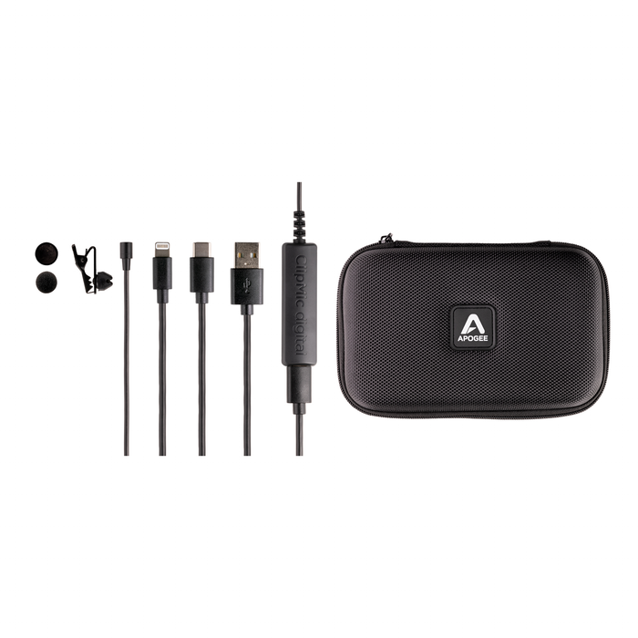 Apogee ClipMic Digital 2 omnidirectional condenser lavalier microphone