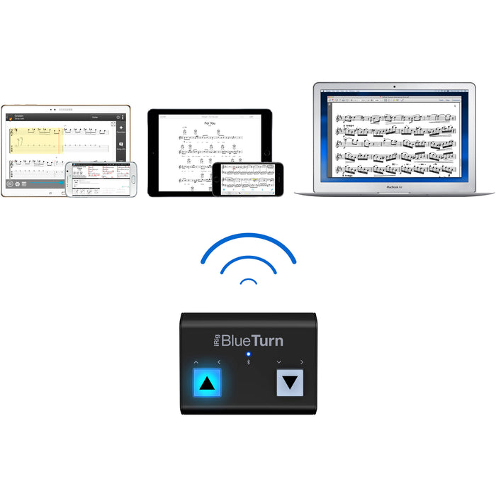 Bluetooth page turner IK Multimedia iRig BlueTurn