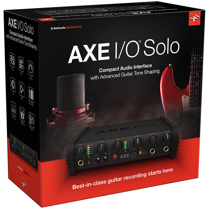 IK Multimedia AX I/O Solo USB 2x3 Audio Interface