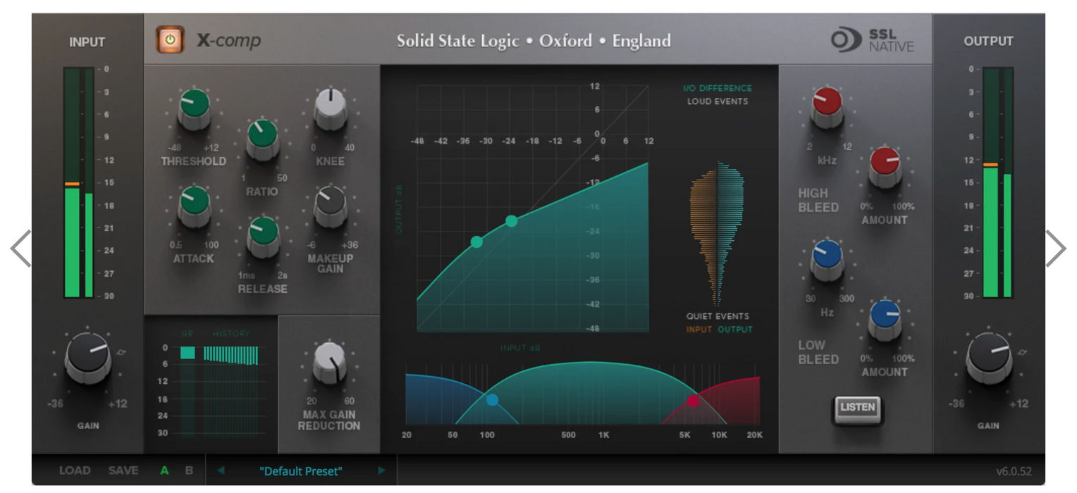 SSL X-Comp Compressor Plug-in