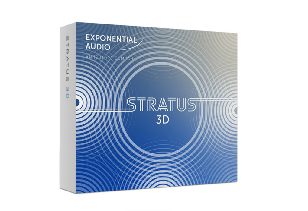 iZotope Exponential Audio Stratus 3D - reverb software